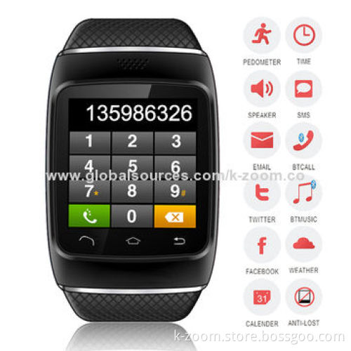 LED Watch with Fashionable Design, Anti-lost Function